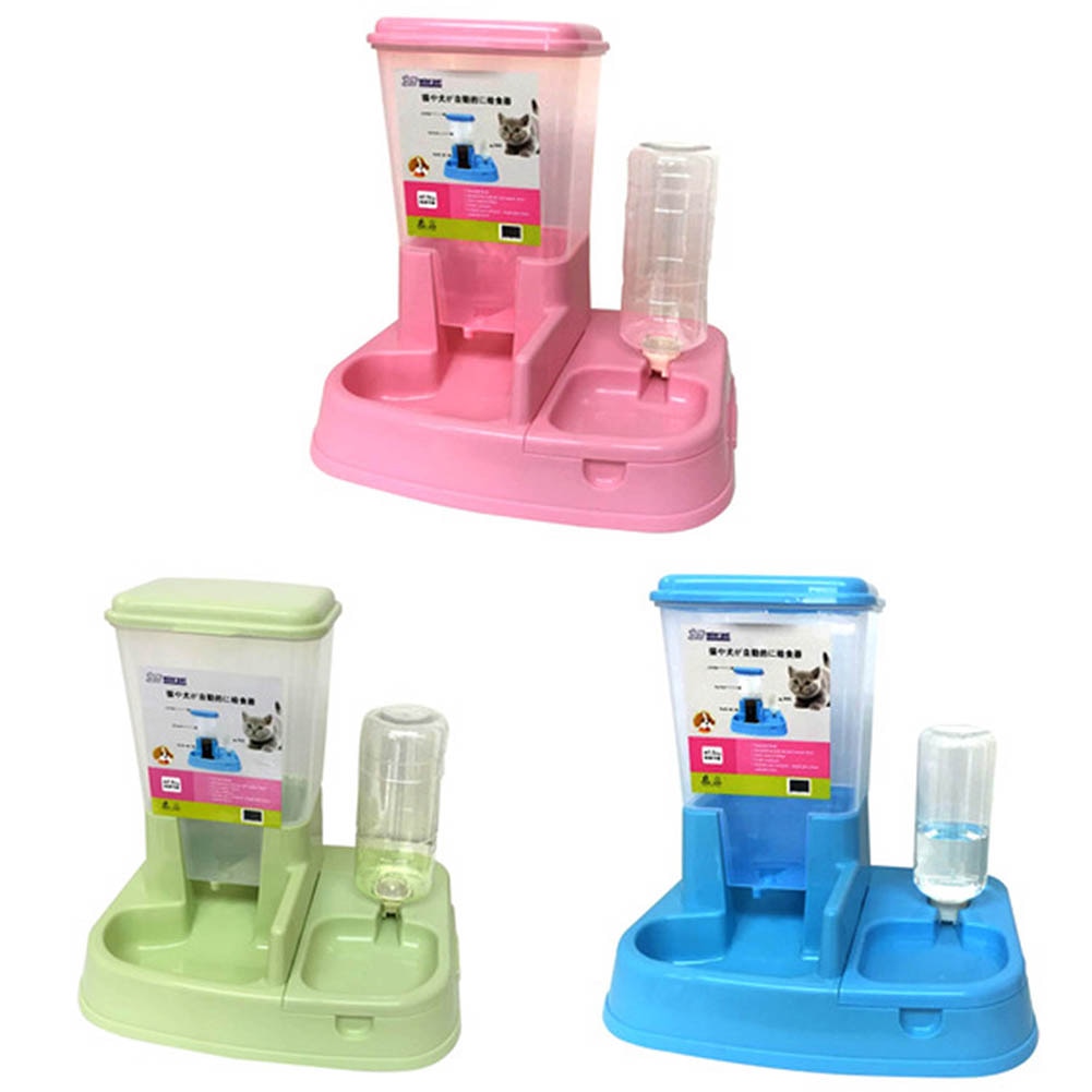 MierrPet Home Tempat Makan Anjing  Kucing Automatic Pet 